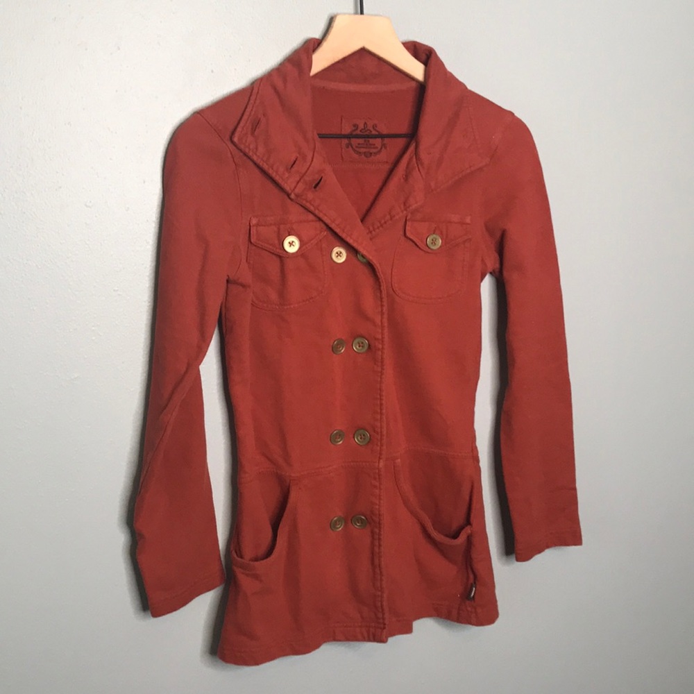 Prana Tori military peacoat jacket sz XS